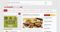 Desktop Screenshot of comidasperuanas.net