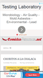 Mobile Screenshot of comidasperuanas.net